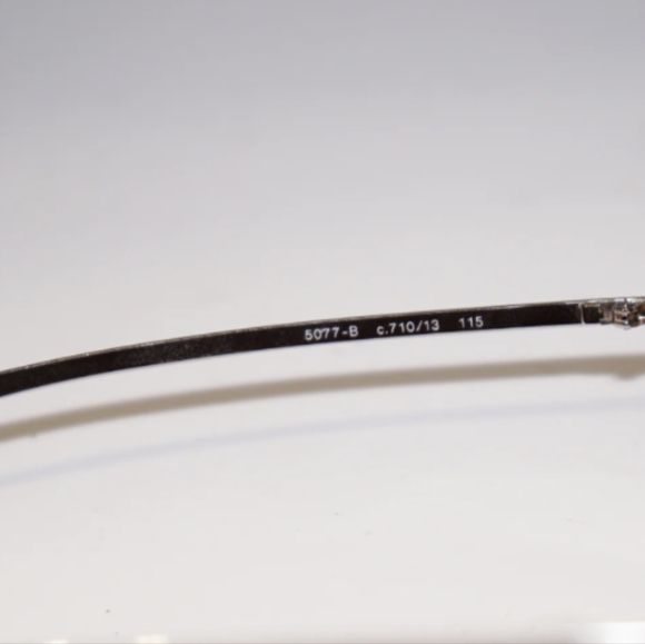 Chanel Diamond Studs Vintage Shield Sunglasses - Picture 4 of 9